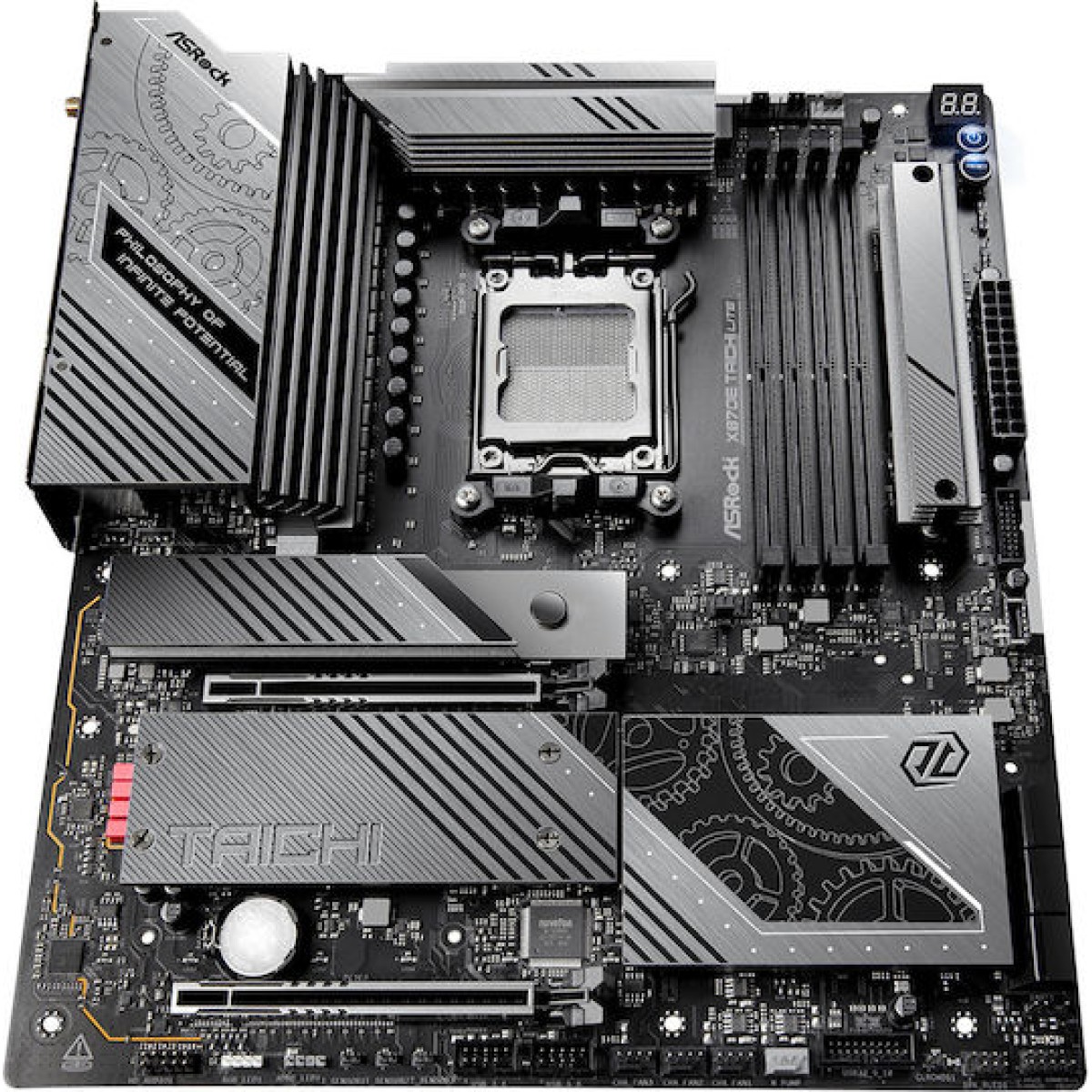 ASRock X870E Taichi Lite Wi-Fi Motherboard Extended ATX με AMD AM5 Socket 90-MXBPA0-A0UAYZ