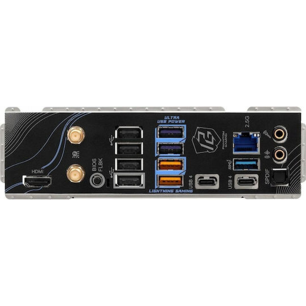 ASRock X870 Phantom Gaming Riptide WiFi Motherboard ATX με AMD AM5 Socket 90-MXBPP0-A0UAYZ