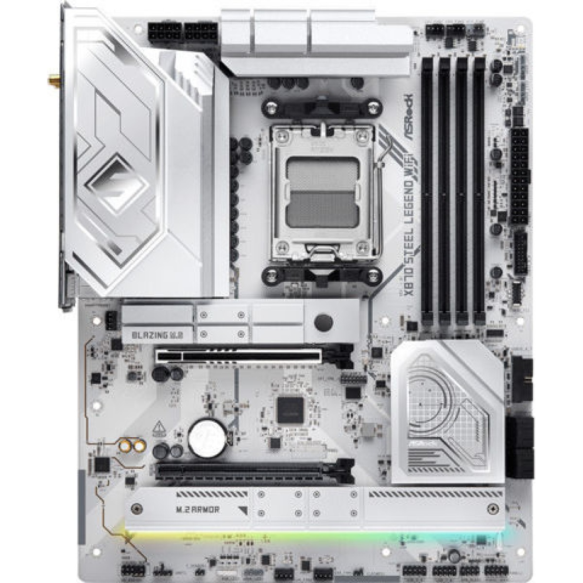 ASRock Steel Legend WiFi X870 Motherboard ATX με AMD AM5 Socket 90-MXBPJ0-A0UAYZ