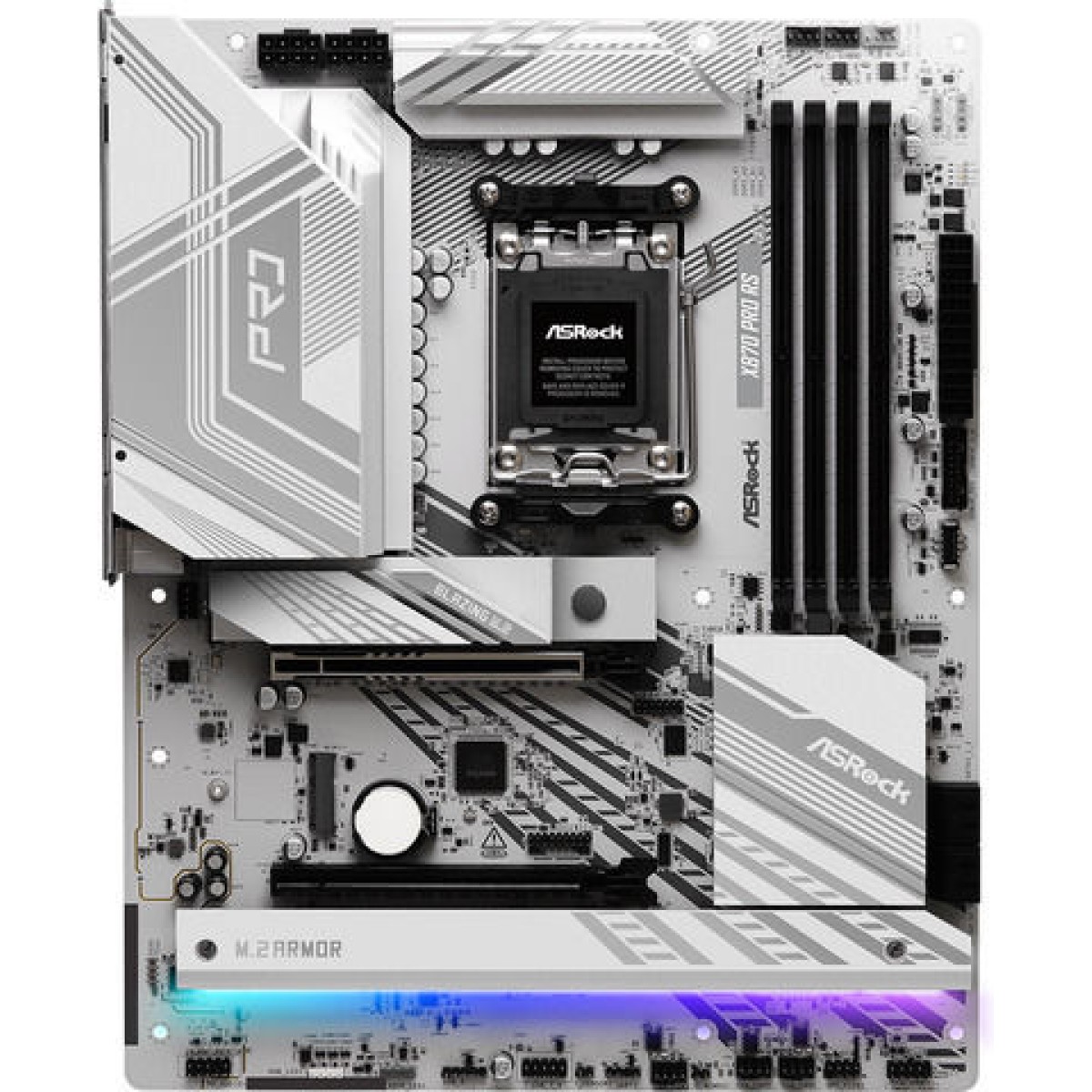 ASRock X870 Pro RS Motherboard ATX με AMD AM5 Socket 90-MXBPZ0-A0UAYZ