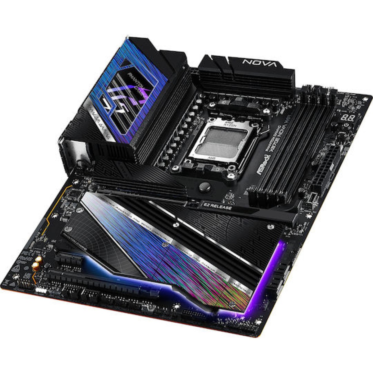 ASRock PHANTOM GAMING X870E Nova WiFi Motherboard ATX με AMD AM5 Socket 90-MXBPX0-A0UAYZ