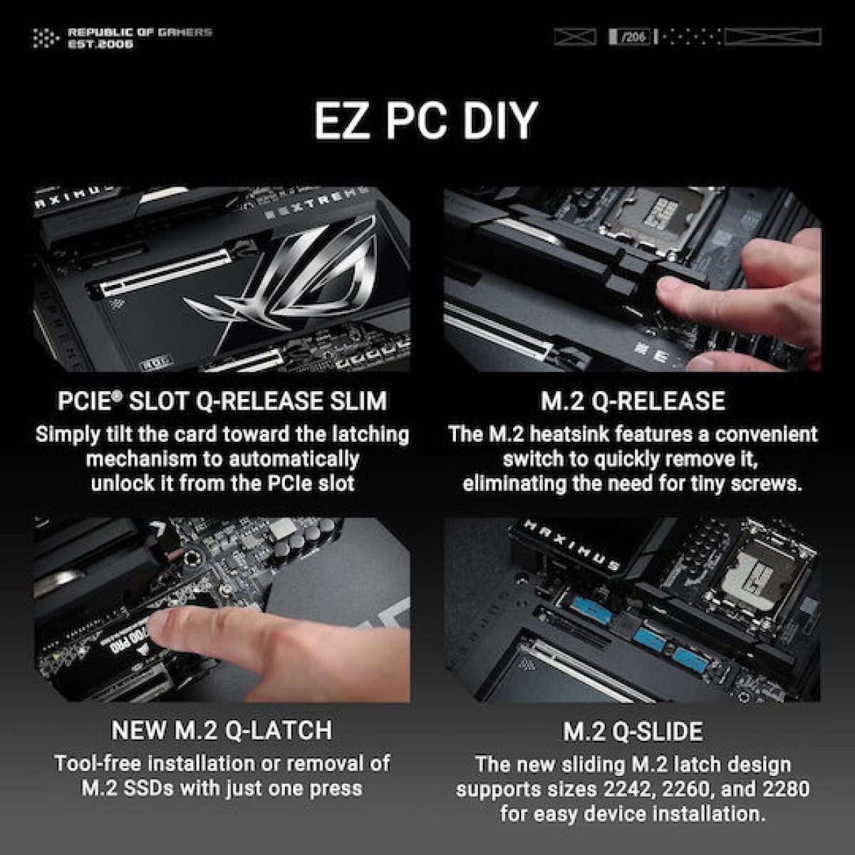 Asus ROG Maximus Z890 Extreme Wi-Fi Motherboard Extended ATX με Intel 1851 Socket 90MB1IA0-M0EAY0