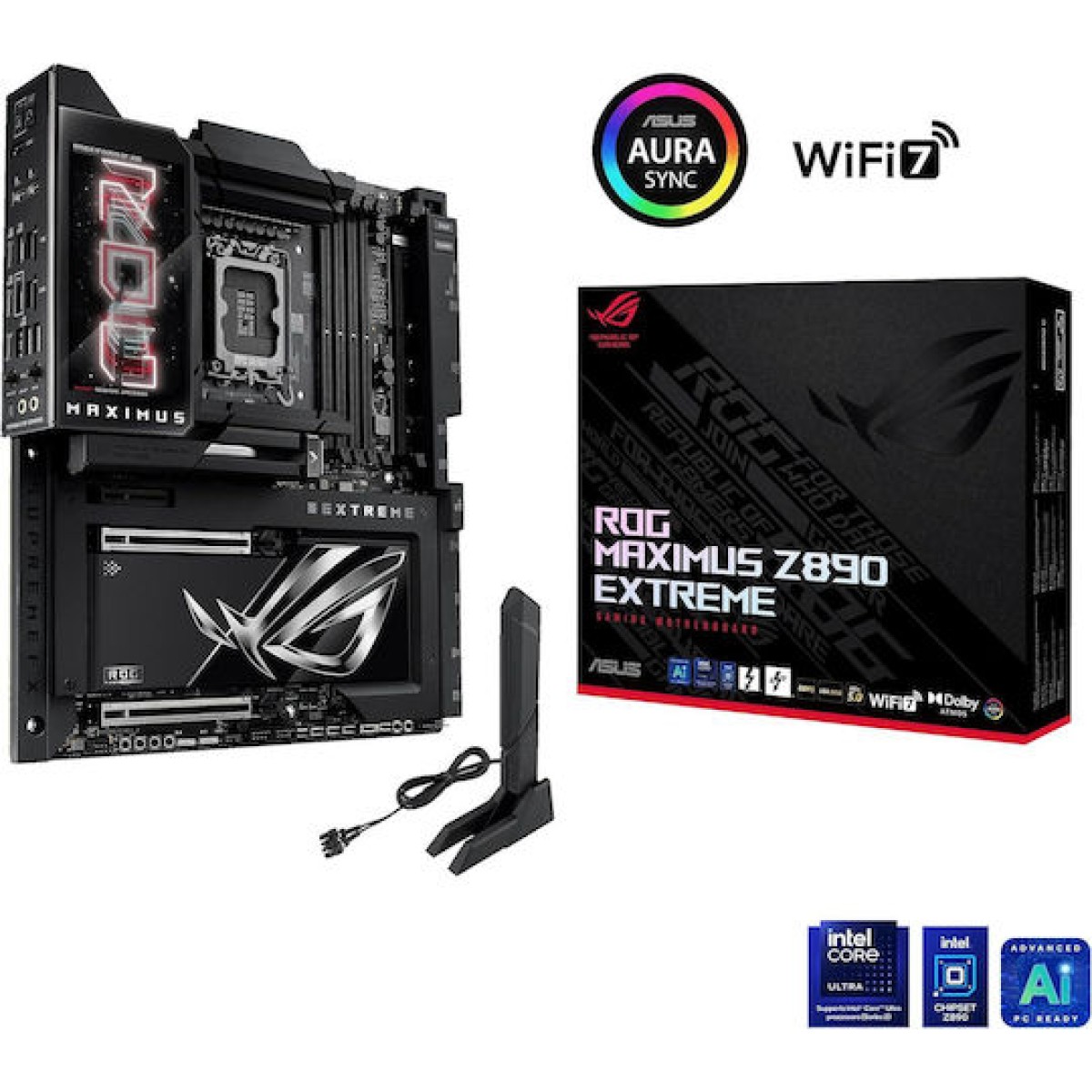 Asus ROG Maximus Z890 Extreme Wi-Fi Motherboard Extended ATX με Intel 1851 Socket 90MB1IA0-M0EAY0