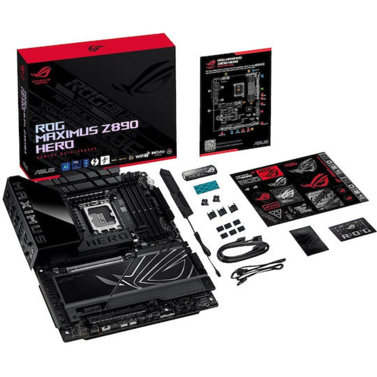 Asus ROG Maximus Z890 Hero Wi-Fi Motherboard ATX με Intel 1851 Socket 90MB1ID0-M0EAY0