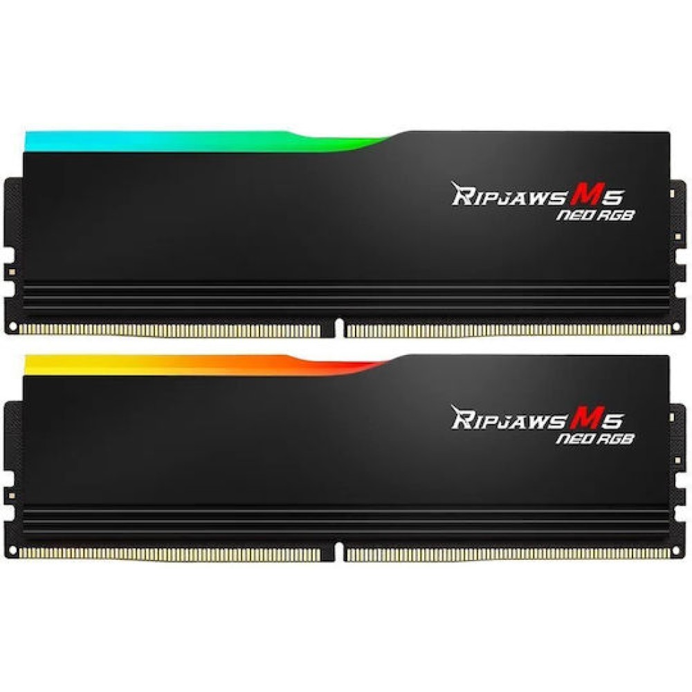 G.Skill Ripjaws M5 Neo DDR5 32GB RAM με 2x16GB Modules και Ταχύτητα 6000 για Desktop