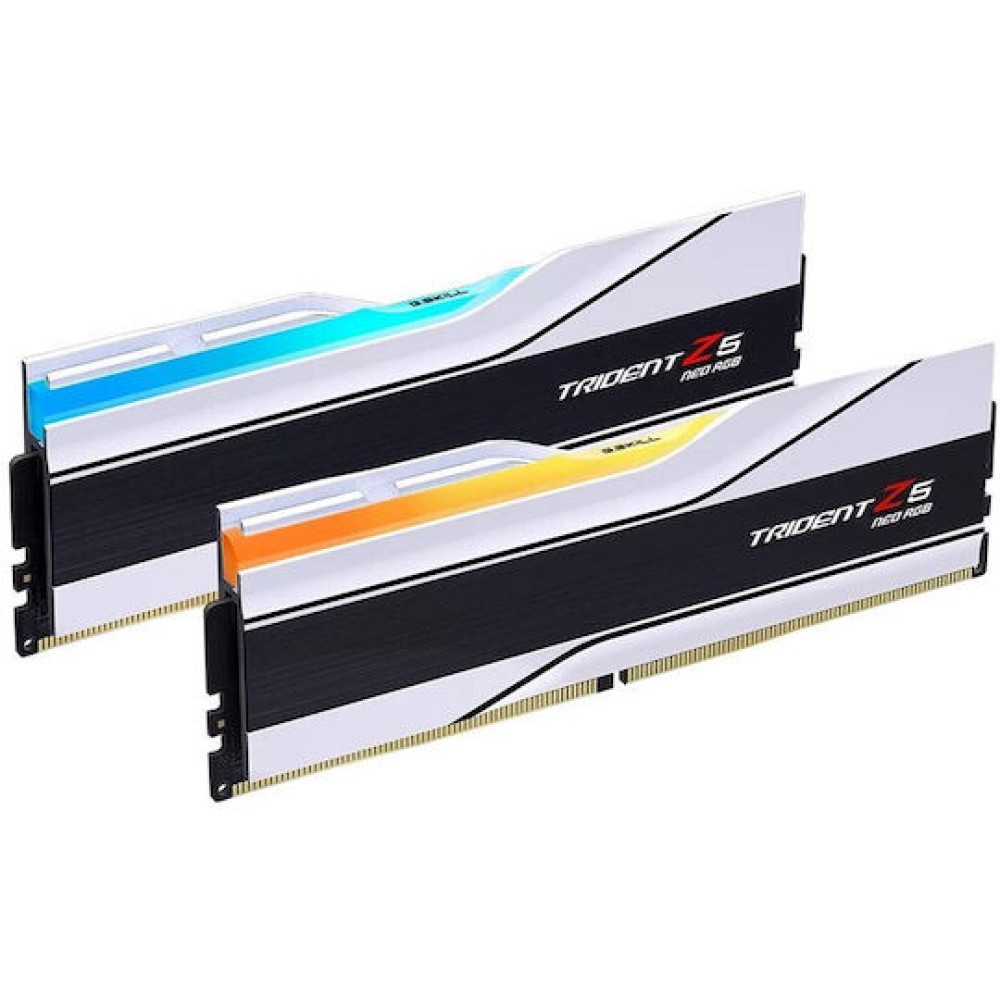 G.Skill Trident Z5 Neo RGB EXPO DDR5 32GB RAM με 2x16GB Modules και Ταχύτητα 6000 για Desktop
