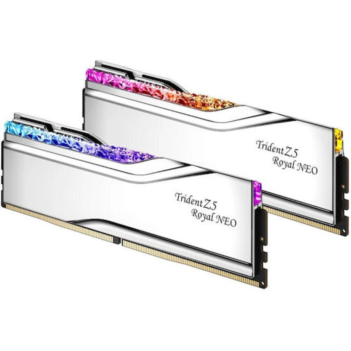 G.Skill Trident Z5 Royal Neo RGB DDR5 48GB RAM με 2x24GB Modules και Ταχύτητα 8000 για Desktop