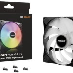 Be Quiet Light Wings LX Case Fan 140mm με ARGB Φωτισμό και Σύνδεση 3-Pin / 4-Pin PWM