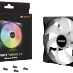 Be Quiet Light Wings LX Case Fan 140mm με ARGB Φωτισμό και Σύνδεση 3-Pin / 4-Pin PWM