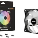 Be Quiet Light Wings LX Case Fan 120mm με ARGB Φωτισμό και Σύνδεση 3-Pin / 4-Pin PWM