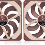 Noctua NF-A14x25 G2 PWM Sx2-PP Case Fan 140mm με Σύνδεση 4-Pin 2τμχ Καφέ