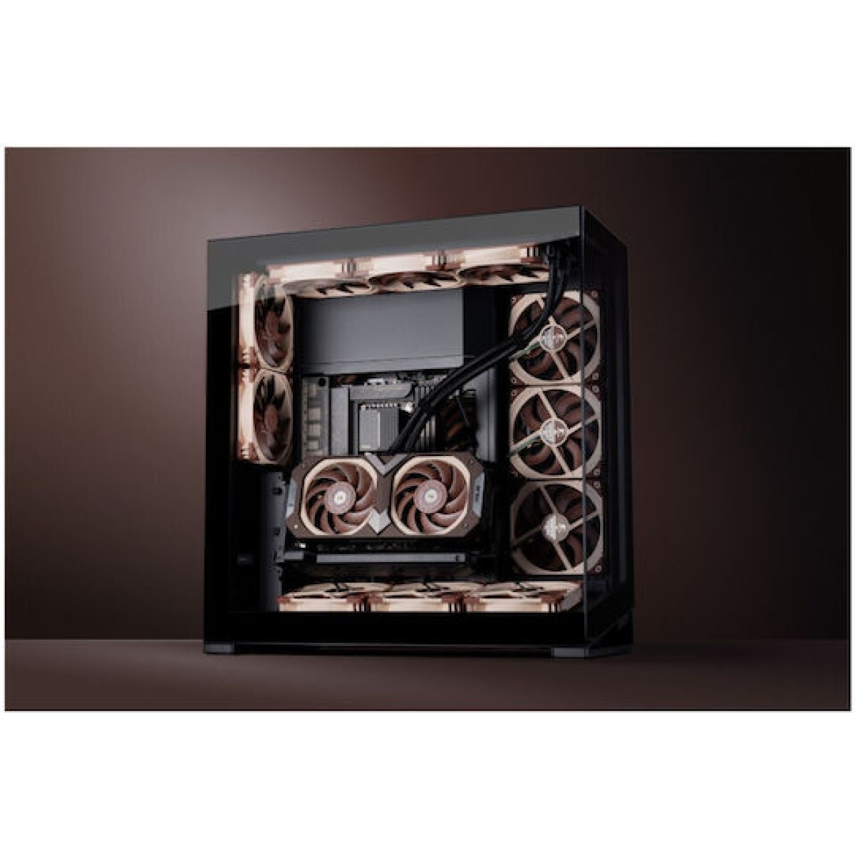 Noctua NF-A14x25 G2 LS-PWM Case Fan 140mm με Σύνδεση 4-Pin Καφέ