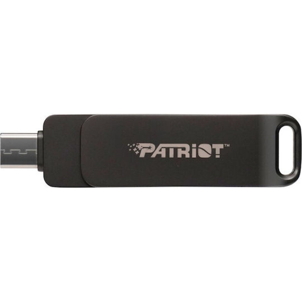 Patriot Rage R550 1.0TB USB 2.0 Stick με σύνδεση USB-A & USB-C Μαύρο