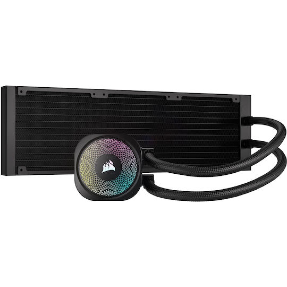 Corsair Nautilus 360 RS Υδρόψυξη Επεξεργαστή Τριπλού Ανεμιστήρα 120mm για Socket AM4/AM5/1700 με ARGB Φωτισμό