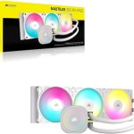 Corsair Nautilus 360 RS Υδρόψυξη Επεξεργαστή Τριπλού Ανεμιστήρα 120mm για Socket AM4/AM5/1700 με ARGB Φωτισμό Λευκή