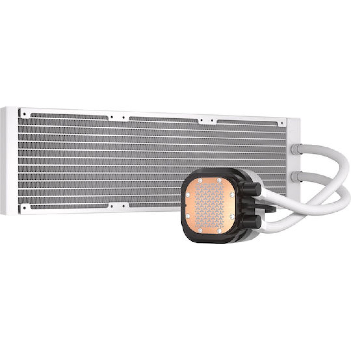 Corsair Nautilus 360 RS Υδρόψυξη Επεξεργαστή Τριπλού Ανεμιστήρα 120mm για Socket AM4/AM5/1700 με ARGB Φωτισμό Λευκή