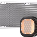 Corsair Nautilus 360 RS Υδρόψυξη Επεξεργαστή Τριπλού Ανεμιστήρα 120mm για Socket AM4/AM5/1700 με ARGB Φωτισμό Λευκή