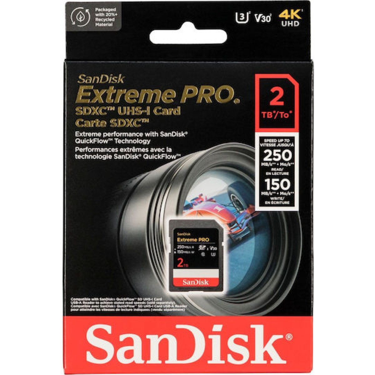 Sandisk Extreme Pro SDXC 2TB Class 10