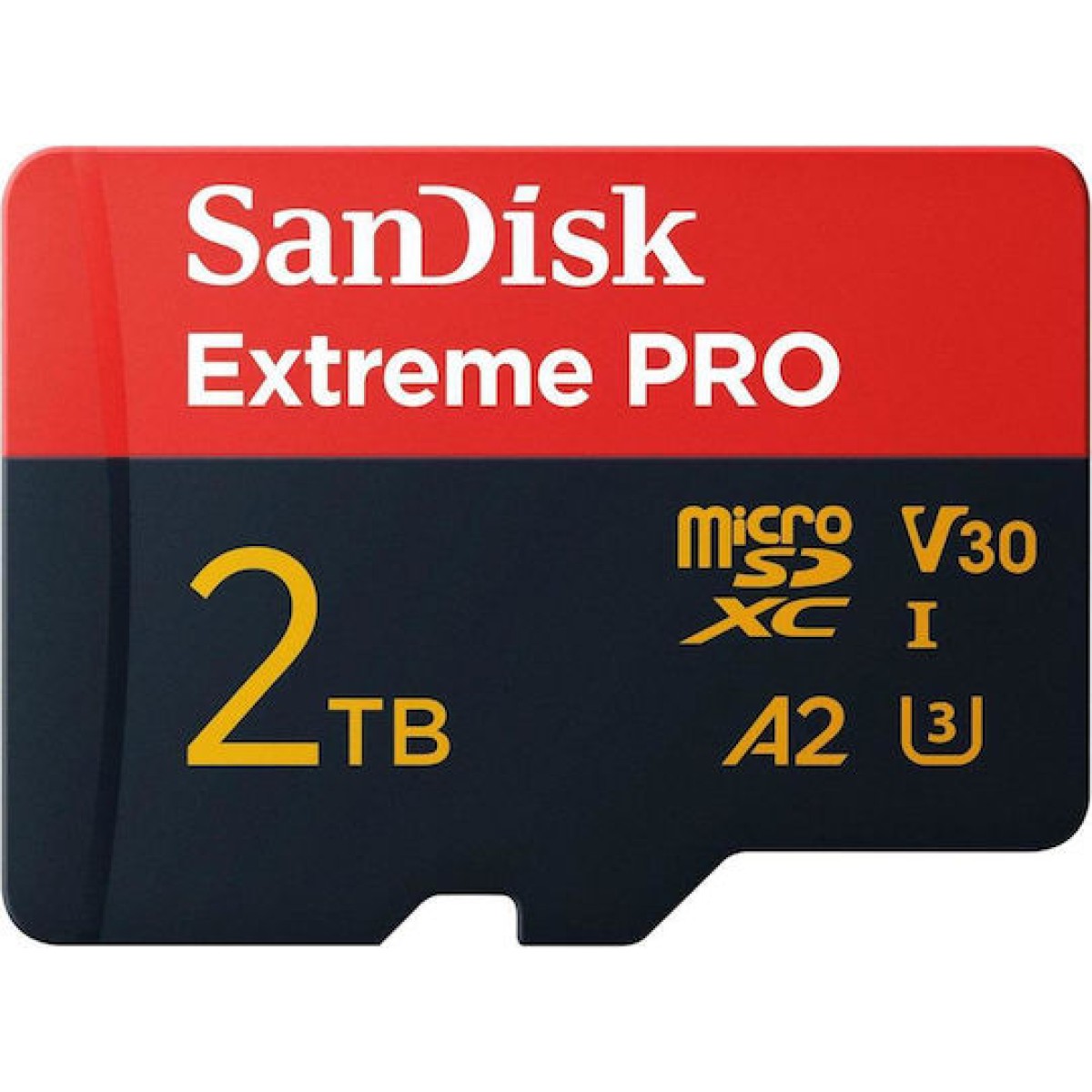 Sandisk Extreme PRO microSDXC 2TB Class 10 UHS-I με αντάπτορα