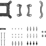 Chieftec Iceberg 240 Dark Υδρόψυξη Επεξεργαστή Διπλού Ανεμιστήρα 120mm για Socket AM4/AM5/1700/1200/115x