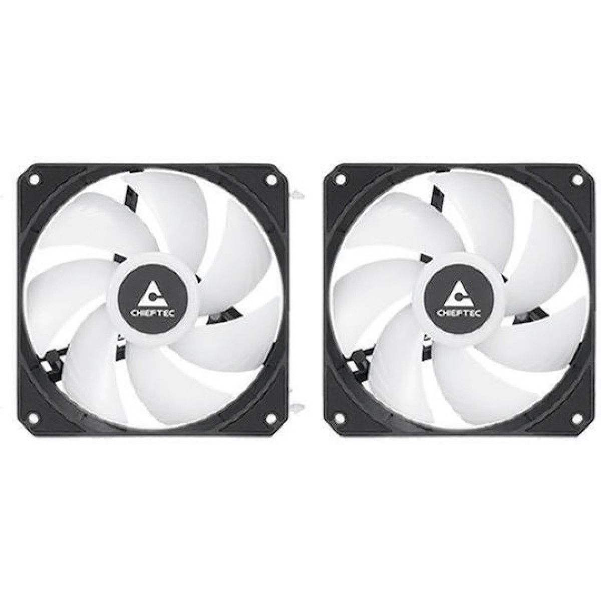 Chieftec Iceberg 24 Υδρόψυξη Επεξεργαστή Διπλού Ανεμιστήρα 120mm για Socket AM4/AM5/1700/1200/115x με RGB Φωτισμό