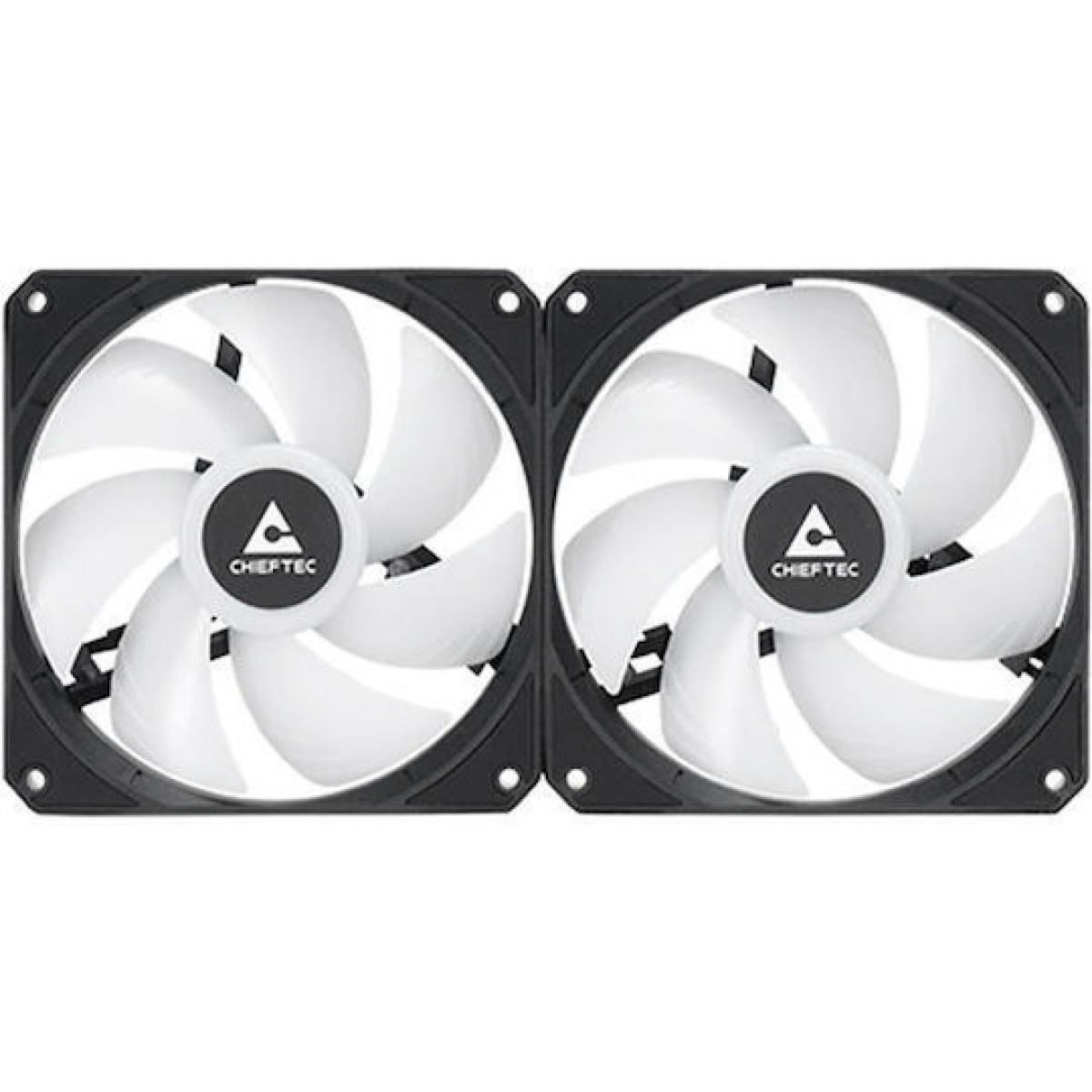 Chieftec Iceberg 24 Υδρόψυξη Επεξεργαστή Διπλού Ανεμιστήρα 120mm για Socket AM4/AM5/1700/1200/115x με RGB Φωτισμό