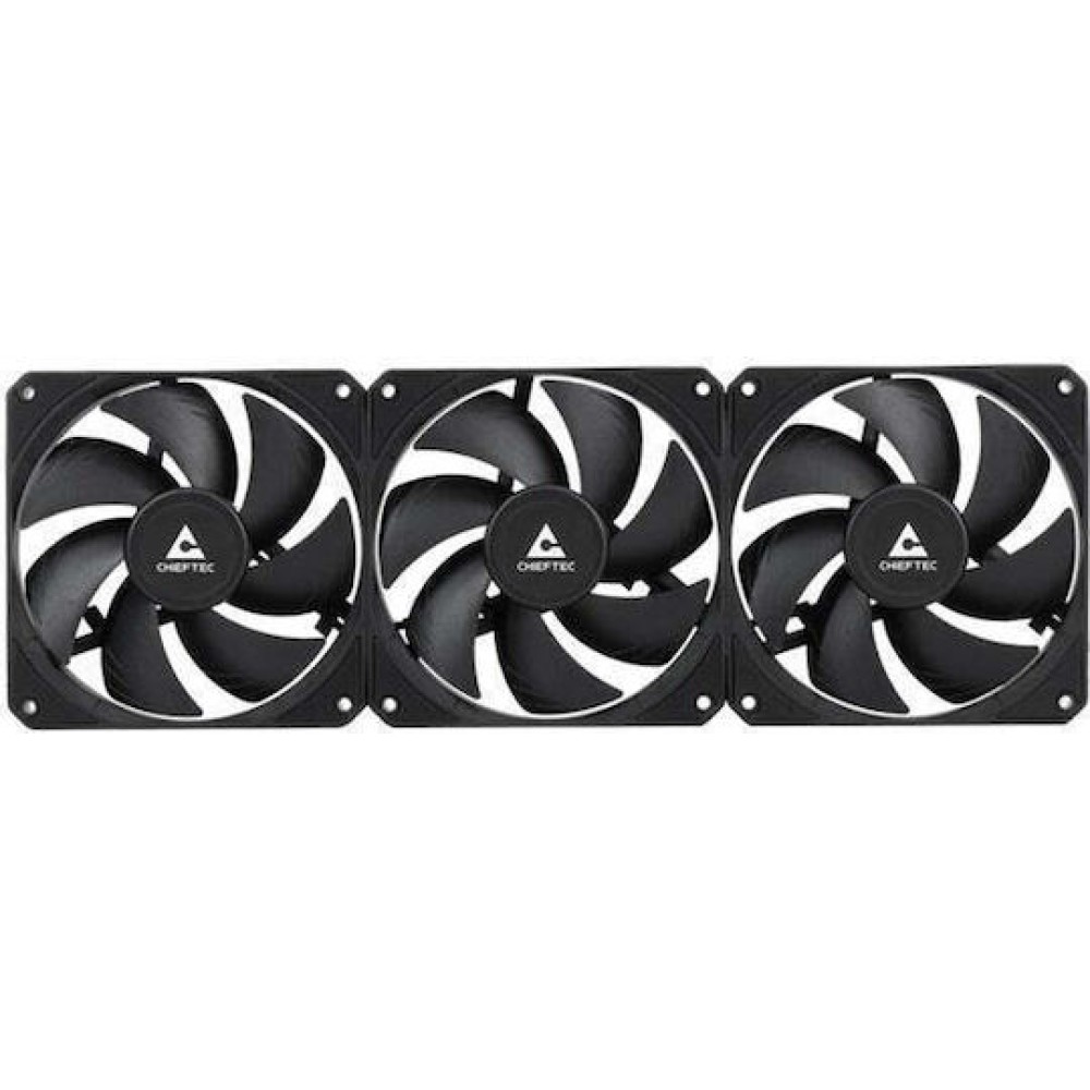 Chieftec Iceberg 360 Dark Υδρόψυξη Επεξεργαστή Τριπλού Ανεμιστήρα 120mm για Socket AM4/AM5/1700/1200/115x