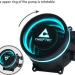 Chieftec Iceberg 360 RGB Υδρόψυξη Επεξεργαστή Τριπλού Ανεμιστήρα 120mm για Socket AM4/AM5/1700/1200/115x