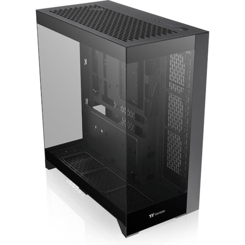 Thermaltake CTE E550 TG Gaming Midi Tower Κουτί Υπολογιστή με Πλαϊνό Παράθυρο Gravel Sand