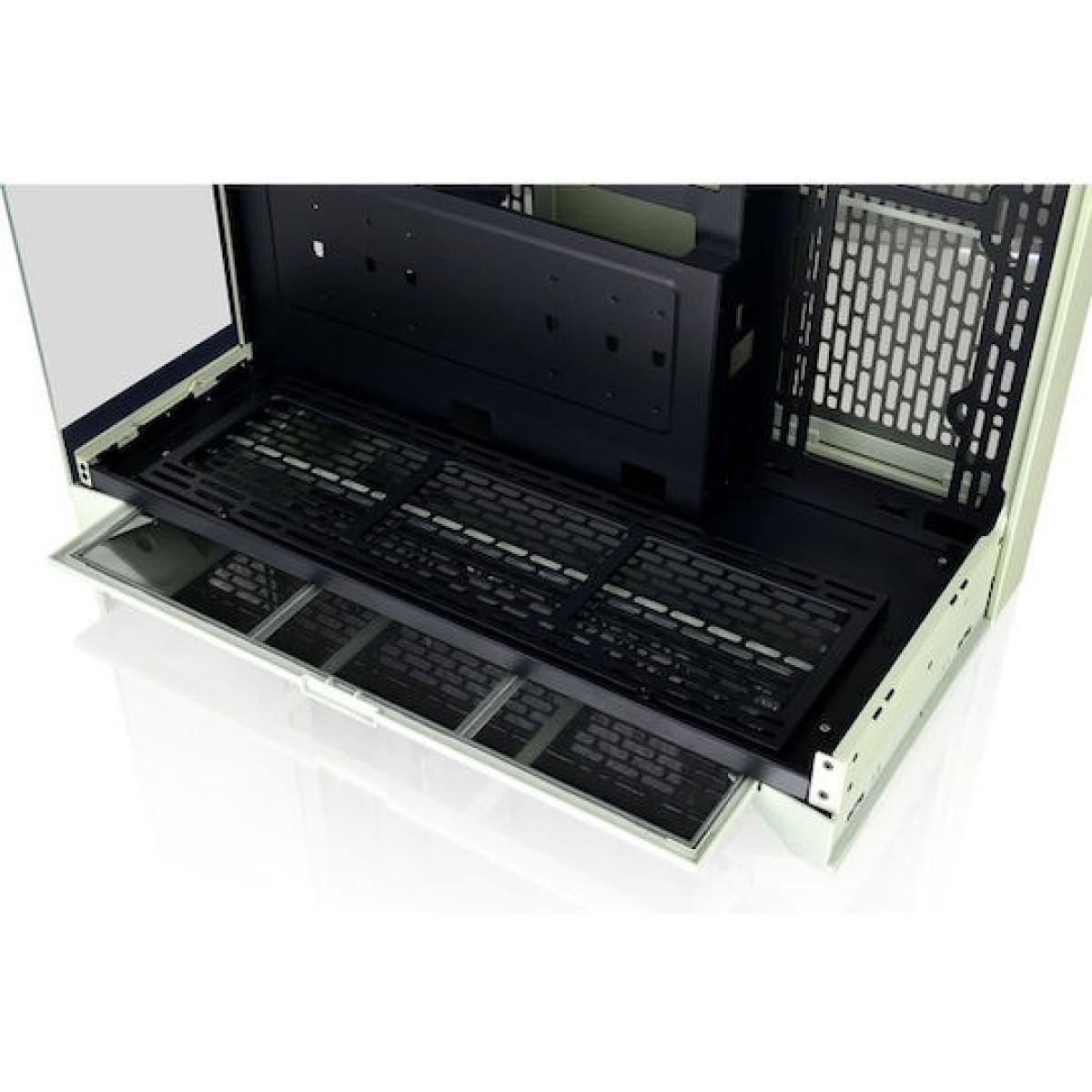 Thermaltake CTE E550 TG Gaming Midi Tower Κουτί Υπολογιστή με Πλαϊνό Παράθυρο Matcha Green