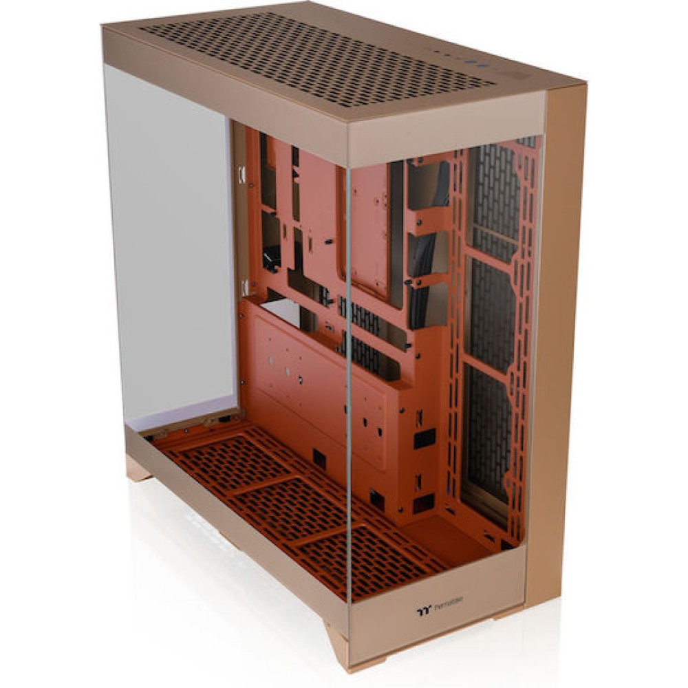 Thermaltake CTE E550 TG Gaming Midi Tower Κουτί Υπολογιστή με Πλαϊνό Παράθυρο Gravel Sand