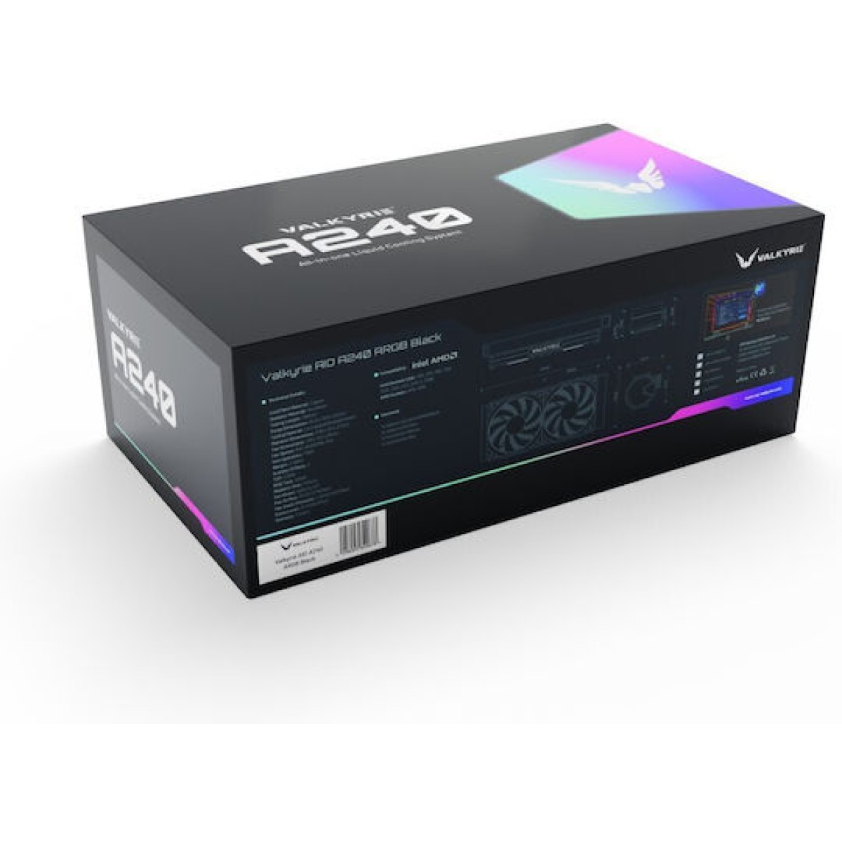 Valkyrie A240 Υδρόψυξη Επεξεργαστή Διπλού Ανεμιστήρα 120mm για Socket AM4/AM5/1700 με ARGB Φωτισμό