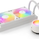 Valkyrie A240 Υδρόψυξη Επεξεργαστή Διπλού Ανεμιστήρα 120mm για Socket AM4/AM5/1700 με ARGB Φωτισμό Λευκή