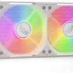 Valkyrie A360 Υδρόψυξη Επεξεργαστή Τριπλού Ανεμιστήρα 120mm για Socket AM4/AM5/1700/115x με RGB Φωτισμό Λευκή