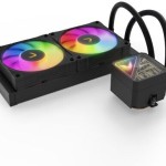 Valkyrie V240 Lite Υδρόψυξη Επεξεργαστή Διπλού Ανεμιστήρα 120mm για Socket AM4/AM5/1700/1200/115x με RGB Φωτισμό