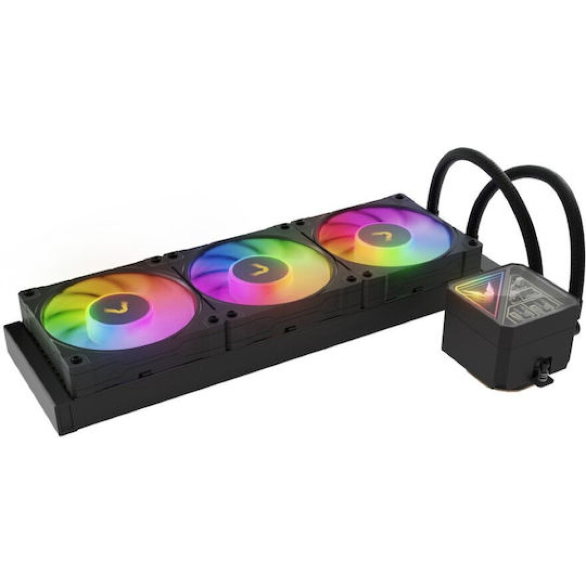 Valkyrie V360 Lite Υδρόψυξη Επεξεργαστή Τριπλού Ανεμιστήρα για Socket AM4/AM5/1700/1200/115x με RGB Φωτισμό