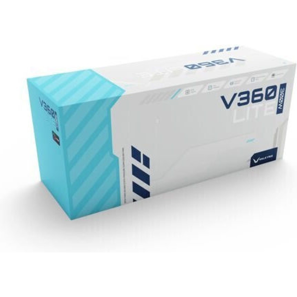 Valkyrie V360 Lite Υδρόψυξη Επεξεργαστή Τριπλού Ανεμιστήρα για Socket AM4/AM5/1700/1200/115x με RGB Φωτισμό Λευκή