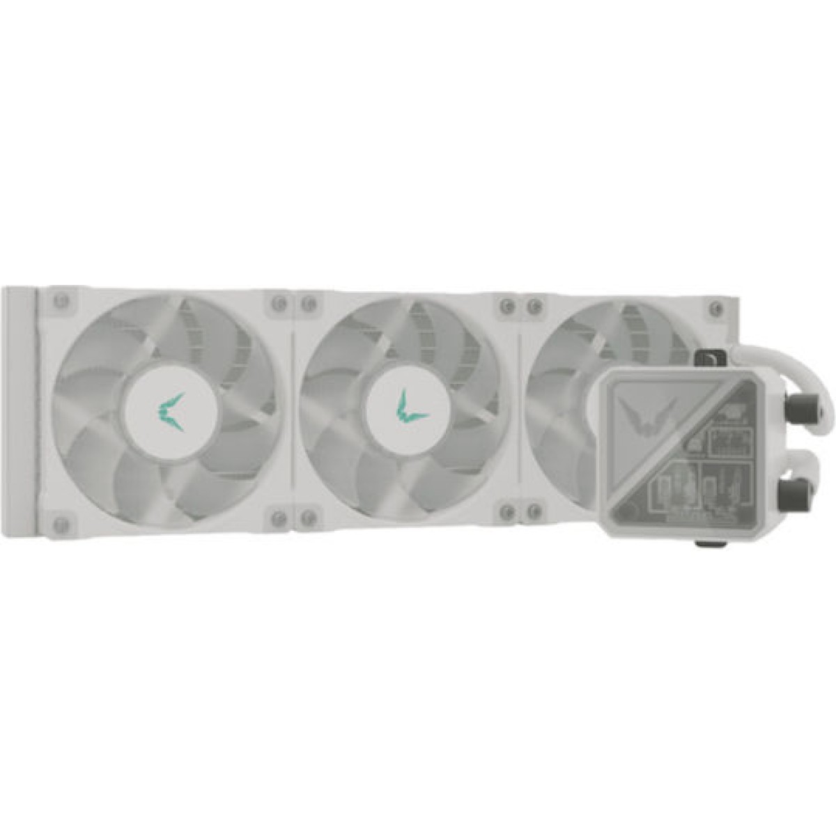 Valkyrie V360 Lite Υδρόψυξη Επεξεργαστή Τριπλού Ανεμιστήρα για Socket AM4/AM5/1700/1200/115x με RGB Φωτισμό Λευκή