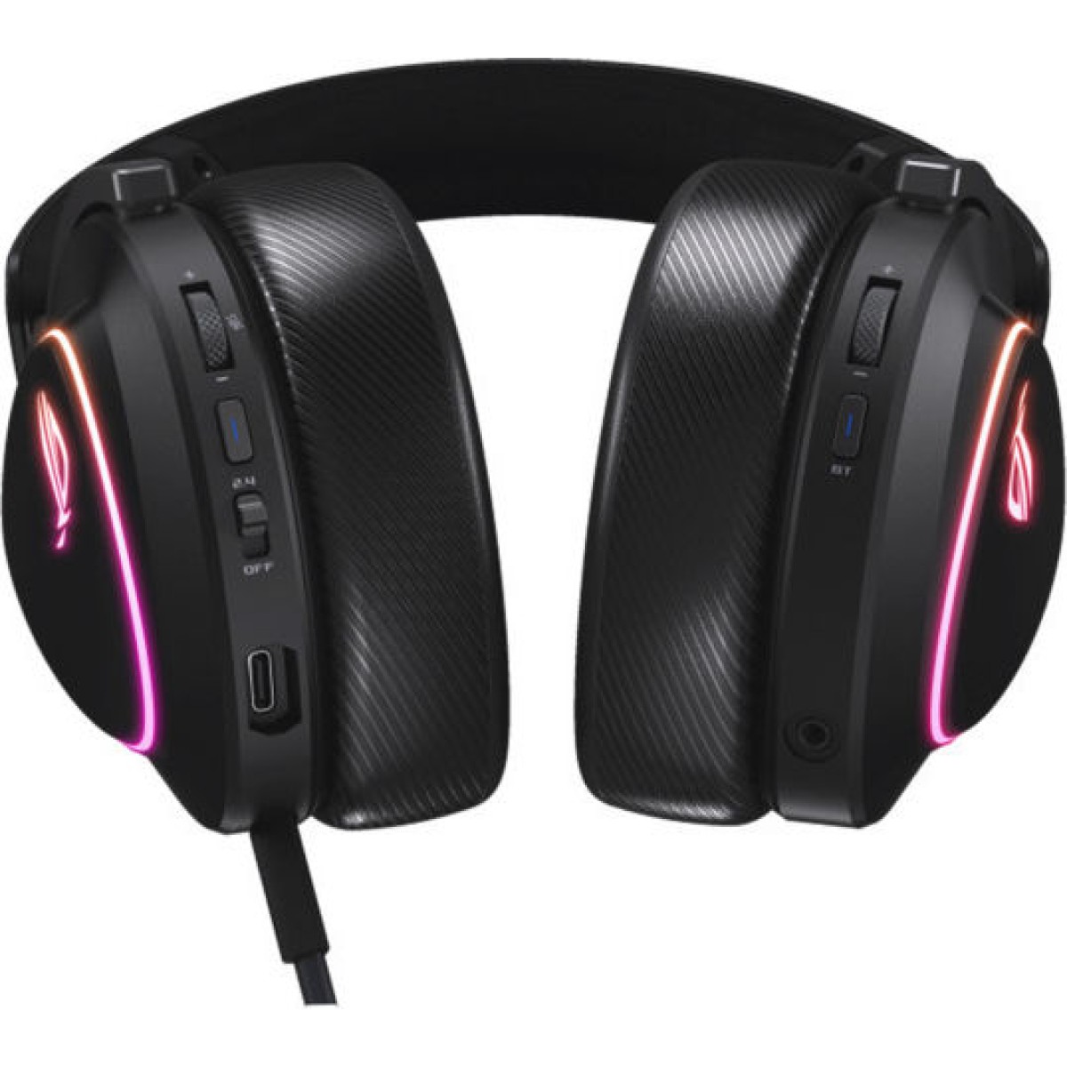 Asus ROG Delta II Ασύρματο Over Ear Gaming Headset με σύνδεση Bluetooth / USB