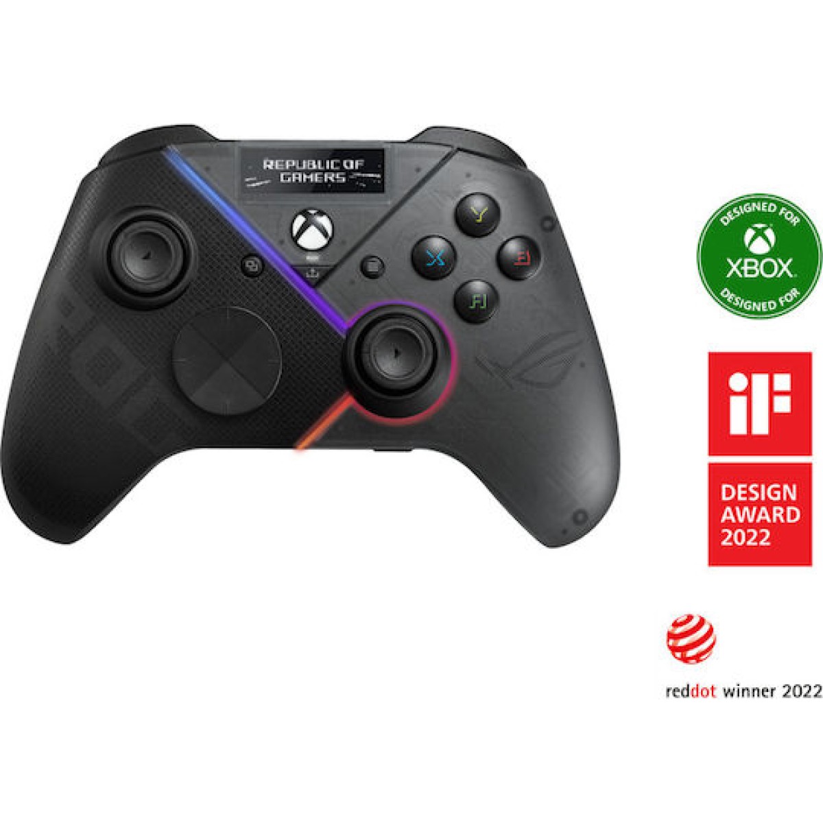 Asus ROG Raikiri Pro Ασύρματο & Ενσύρματο Gamepad για PC / Xbox One / Xbox Series Μαύρο