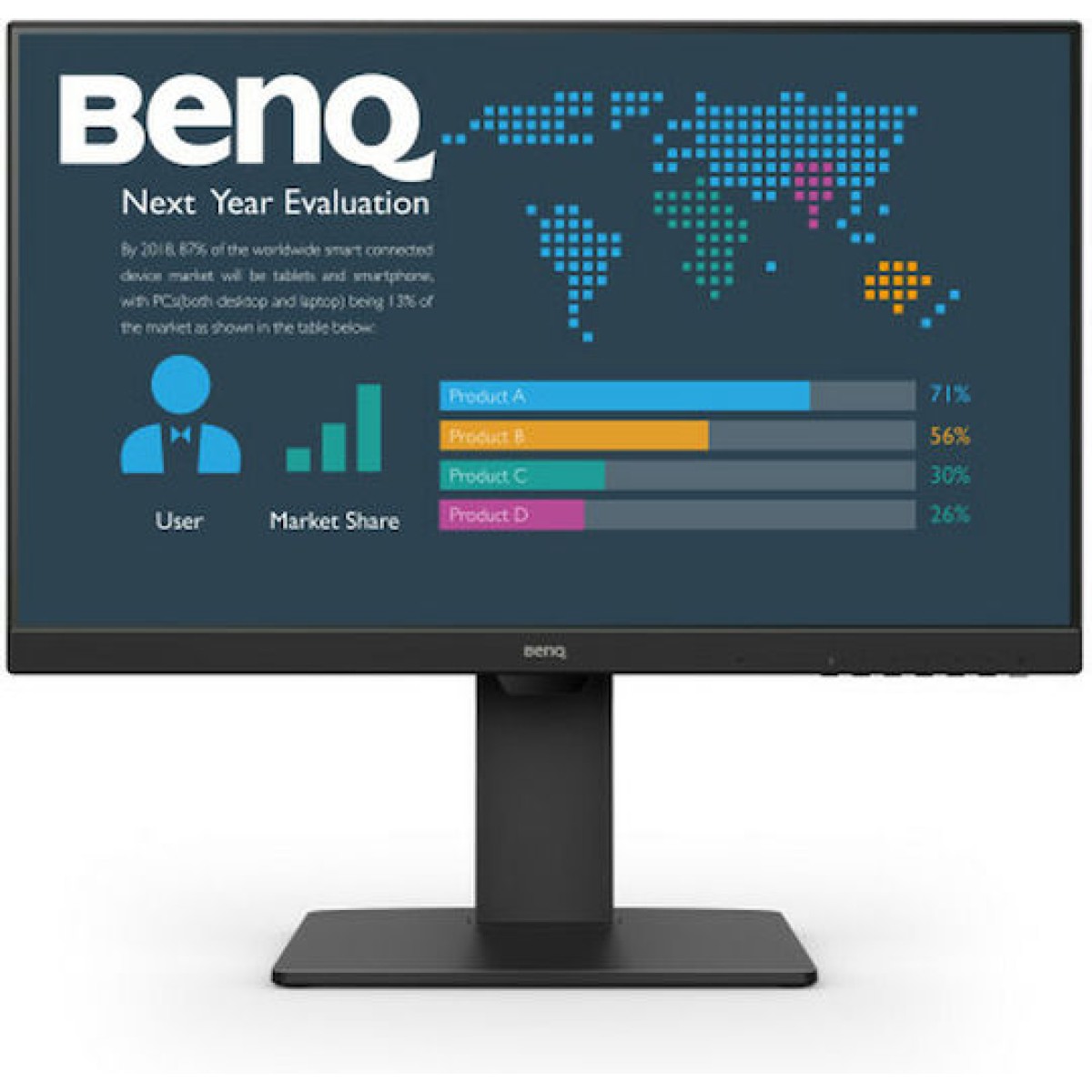 BenQ BL2486TC IPS Monitor 23.8