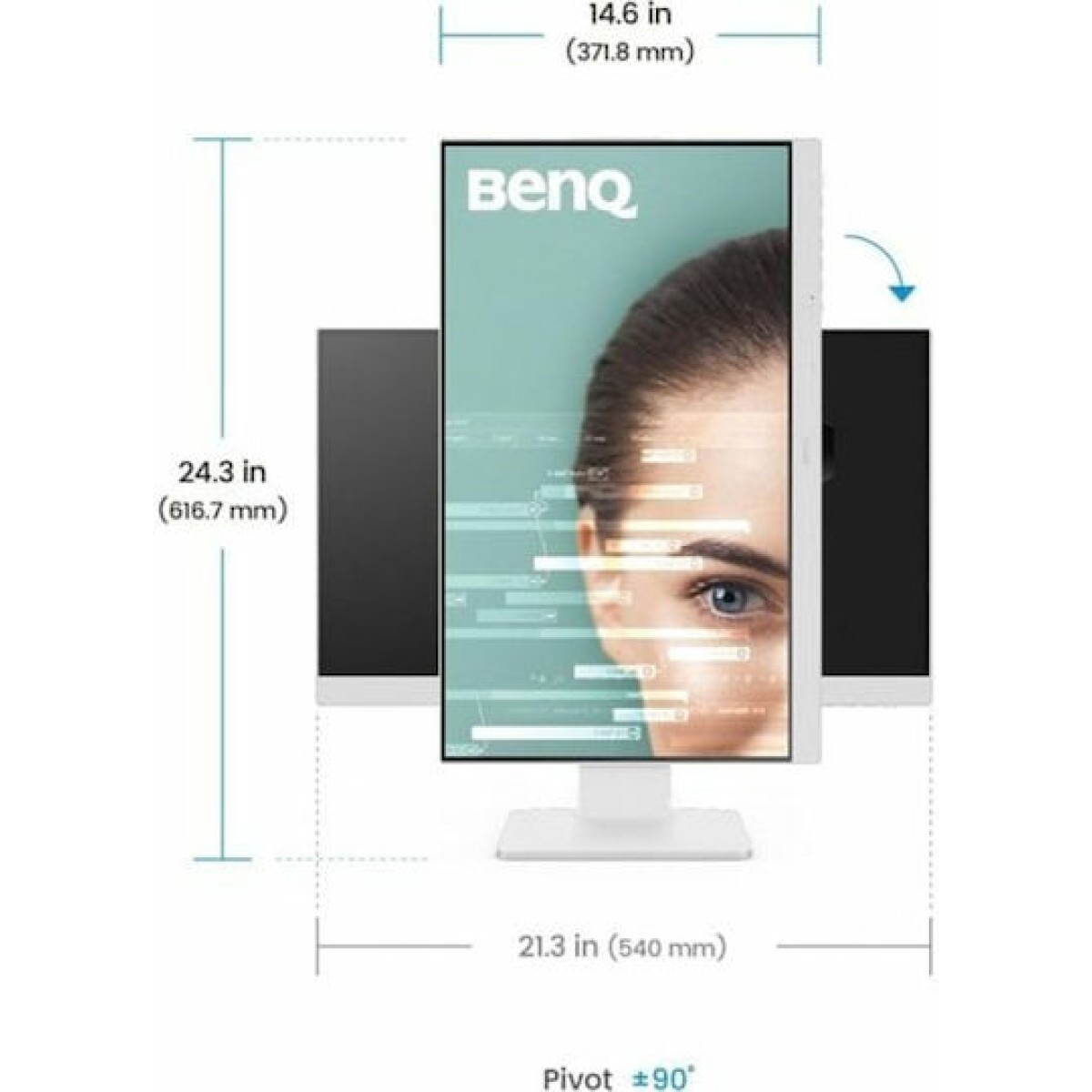 BenQ GW2486TC IPS Monitor 23.8