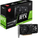MSI GeForce RTX 3050 6GB GDDR6 Ventus 2X E 6G OC Κάρτα Γραφικών
