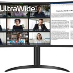 LG 34WR55QK-B Ultrawide VA HDR Curved Monitor 34