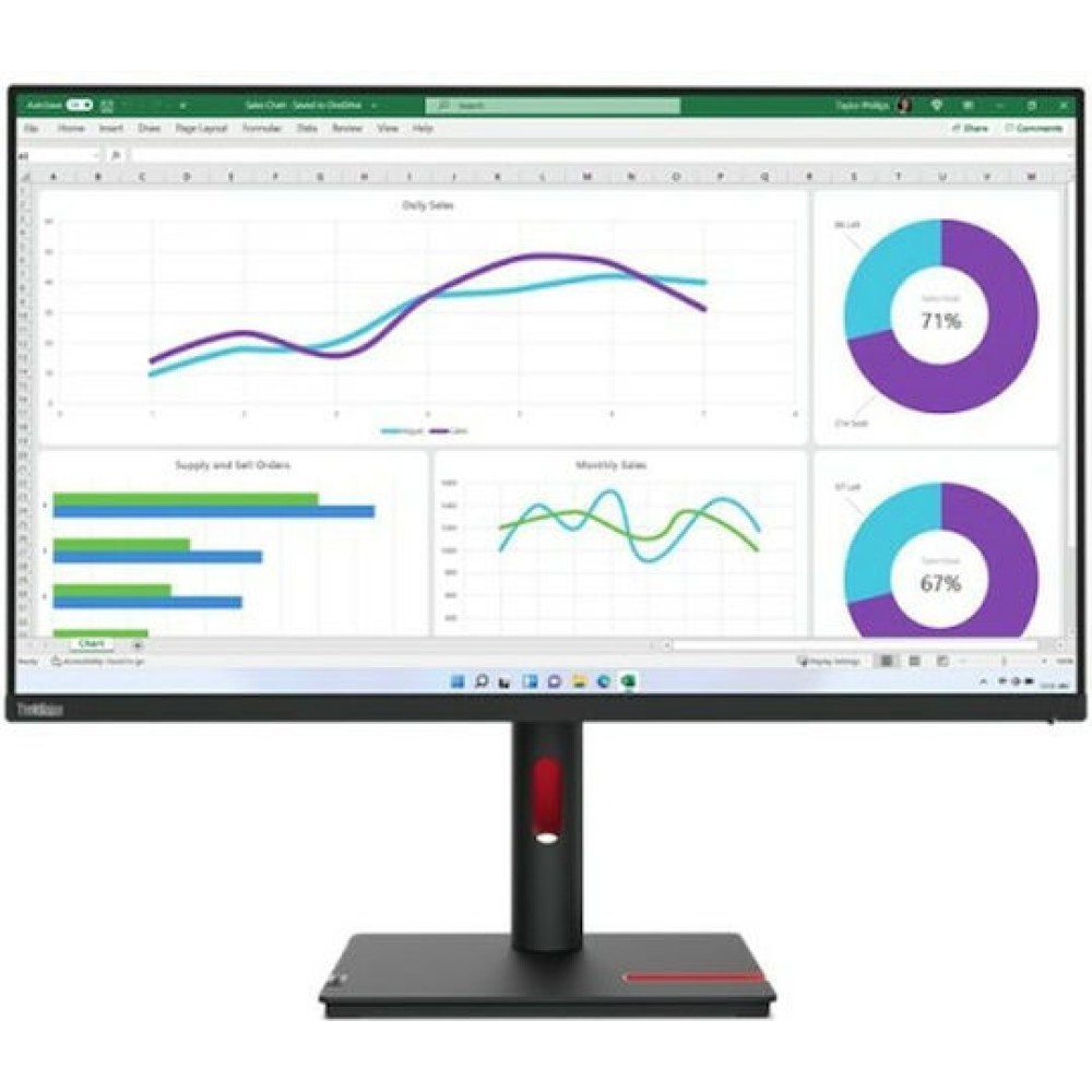 Lenovo ThinkVision T32h-30 IPS Monitor 31.5
