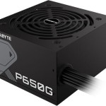 Gigabyte GP-P650G 650W Μαύρο Τροφοδοτικό Υπολογιστή Full Wired 80 Plus Gold