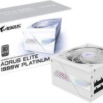 Gigabyte Aorus Elite P1000W 1000W Λευκό Τροφοδοτικό Υπολογιστή Full Modular 80 Plus Platinum