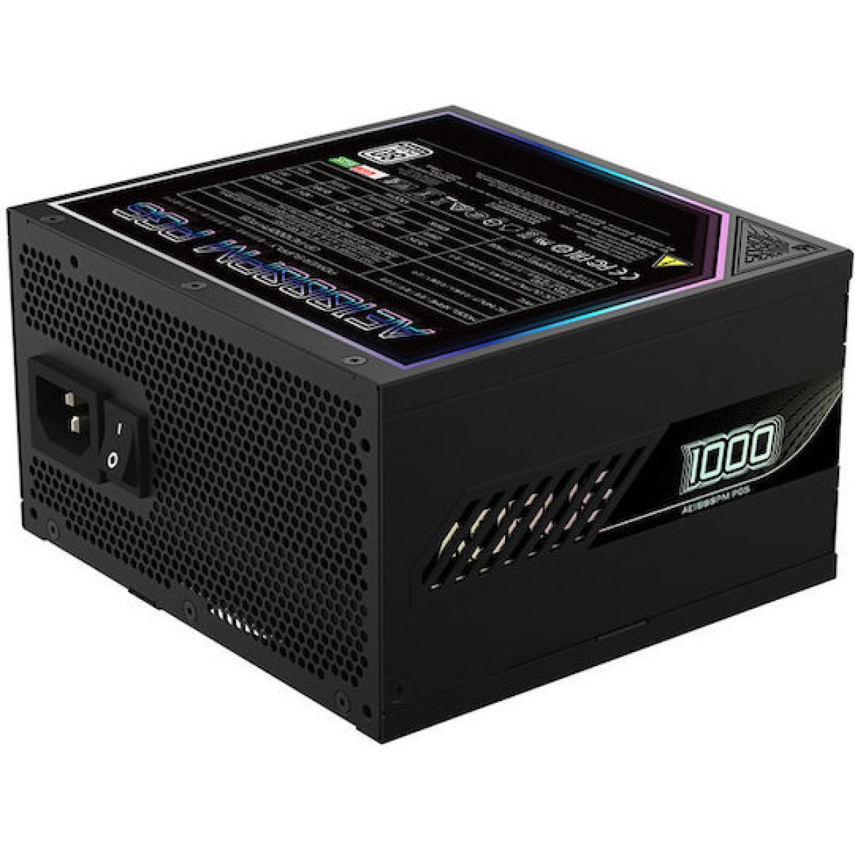 Gigabyte Aorus Elite P1000W 1000W Μαύρο Τροφοδοτικό Υπολογιστή Full Modular 80 Plus Platinum
