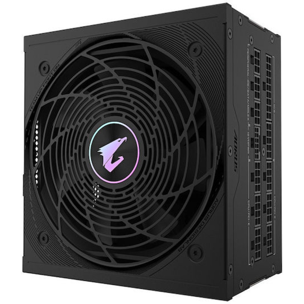 Gigabyte Aorus Elite P850W 850W Μαύρο Τροφοδοτικό Υπολογιστή Full Modular 80 Plus Platinum