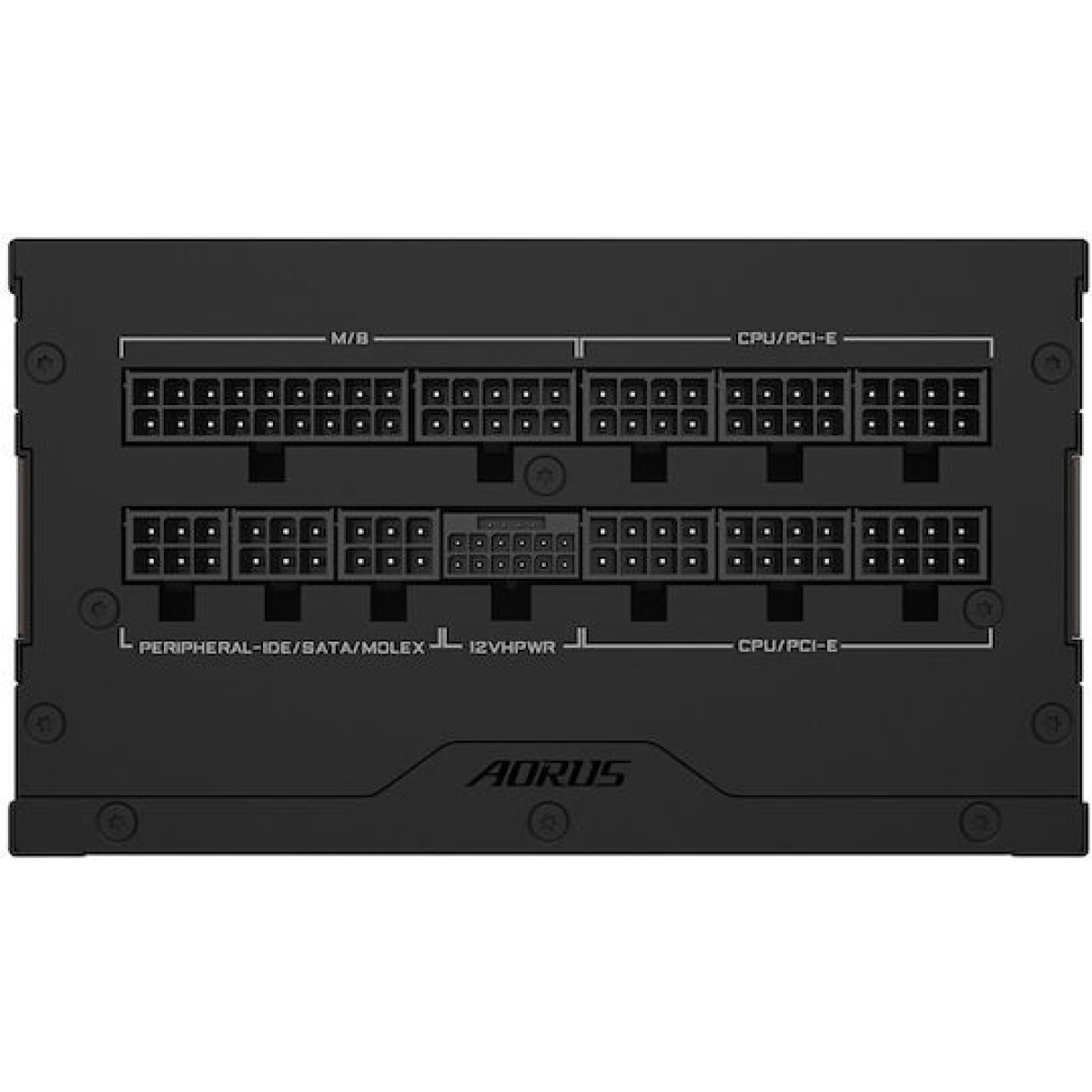 Gigabyte Aorus Elite P850W 850W Μαύρο Τροφοδοτικό Υπολογιστή Full Modular 80 Plus Platinum